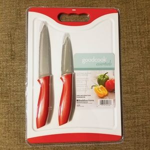 Goodcook Cutting Board & Knife Set